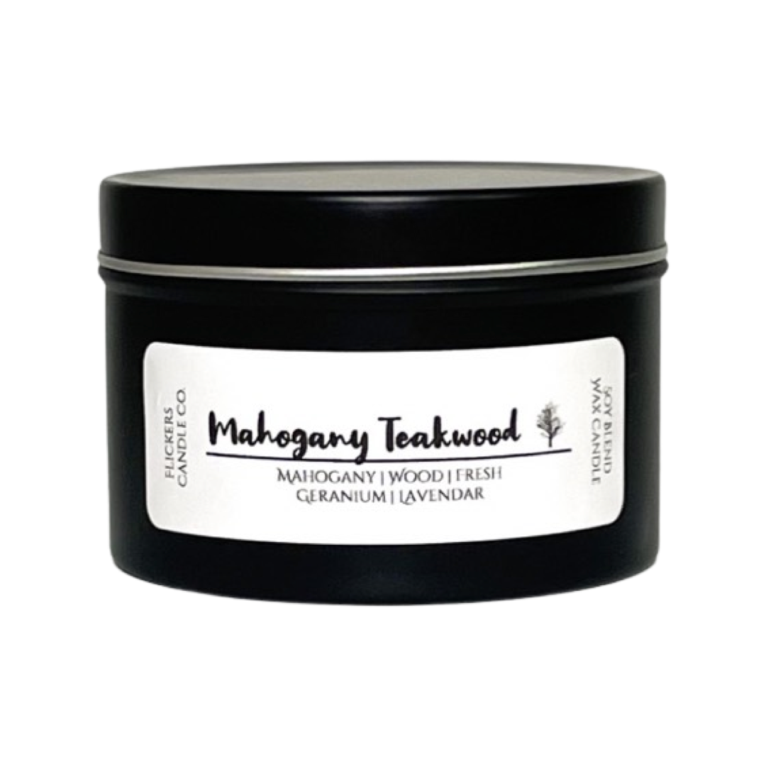 Mahogany Teakwood Candle