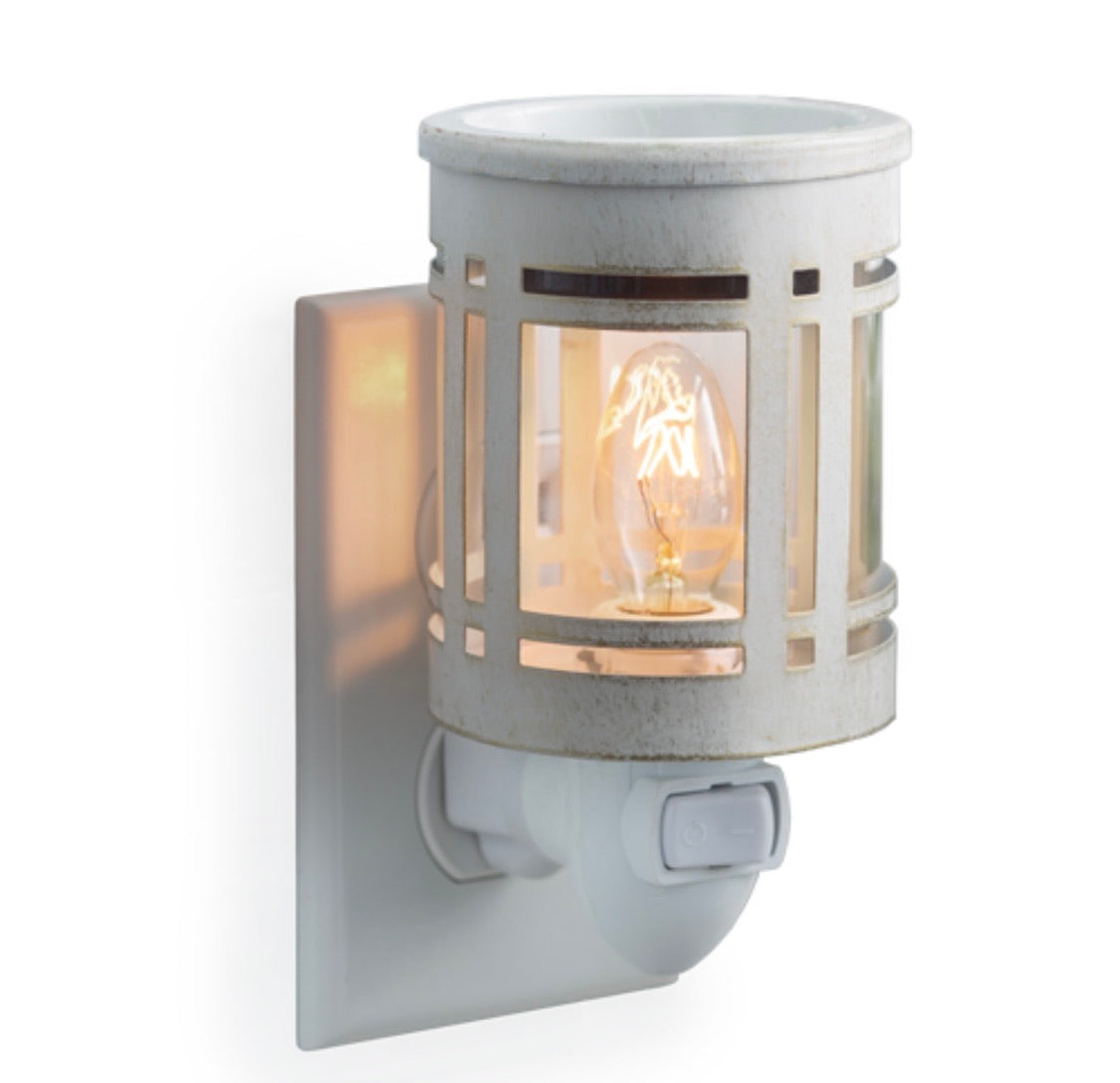 White Mission Pluggable Wax Warmer