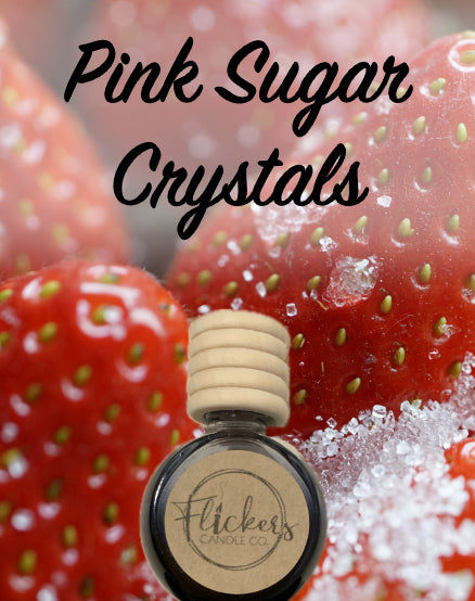 Pink Sugar Crystals Car Diffuser