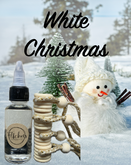 White Christmas Car Diffuser REFILL