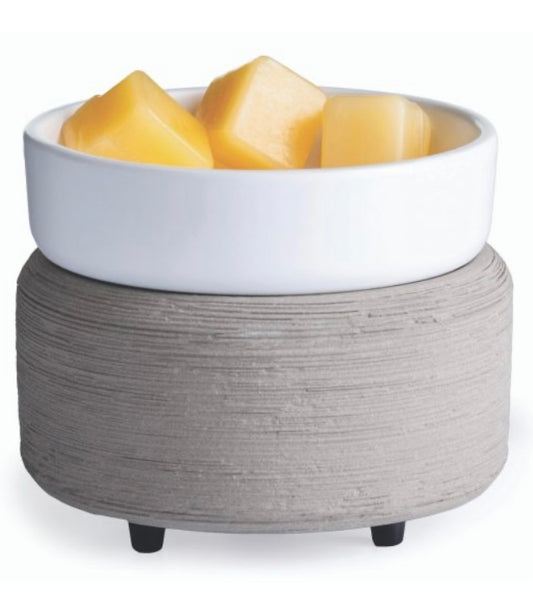 2-in-1 Gray Texture Warmer